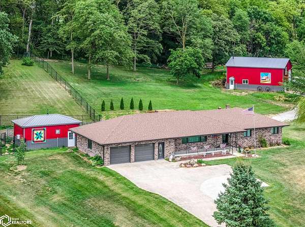 2.22 Acres of Land with Home for Sale in Missouri Valley, Iowa