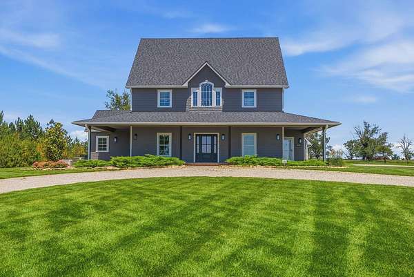 11.3 Acres of Land with Home for Sale in Hillsboro, Kansas