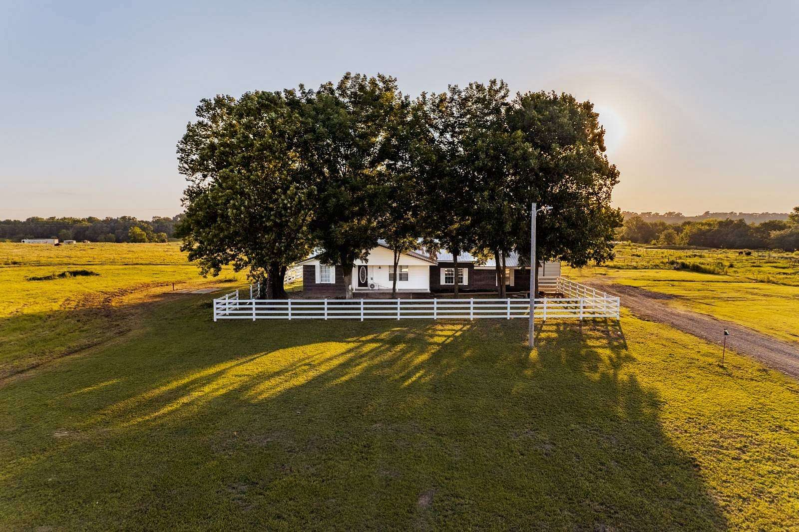 5 Acres of Land with Home for Sale in Kinta, Oklahoma