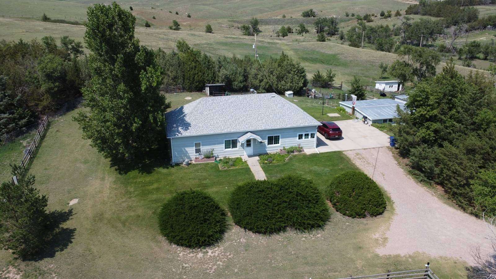 13.3 Acres of Land with Home for Sale in Ogallala, Nebraska