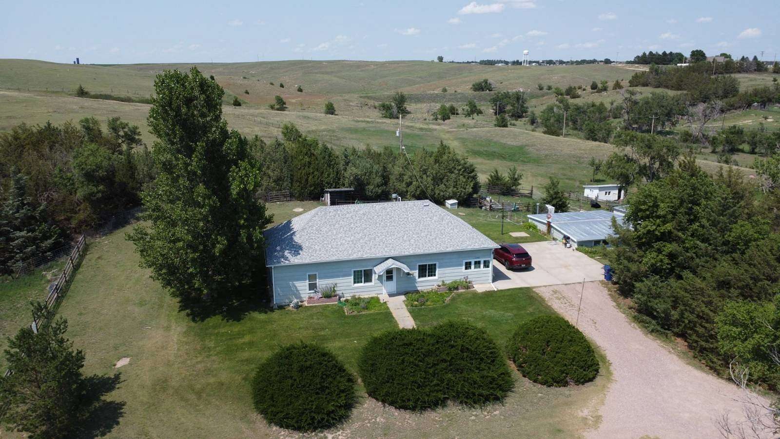 13.3 Acres of Land with Home for Sale in Ogallala, Nebraska