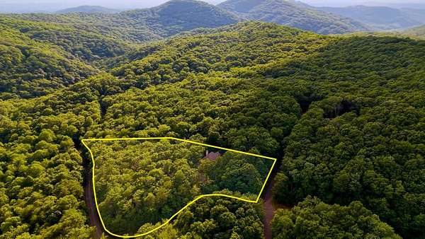 3.5 Acres of Land with Home for Auction in Ellijay, Georgia