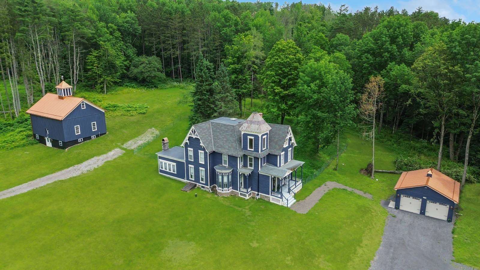 37.7 Acres of Agricultural Land with Home for Sale in Cooperstown, New York