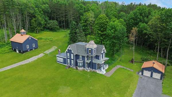 37.7 Acres of Agricultural Land with Home for Sale in Cooperstown, New York