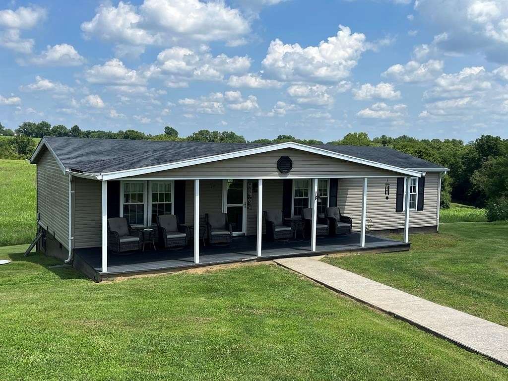 5.53 Acres of Land with Home for Sale in Flemingsburg, Kentucky