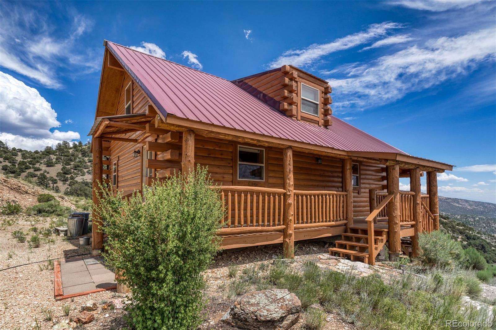 75 Acres of Recreational Land with Home for Sale in Saguache, Colorado
