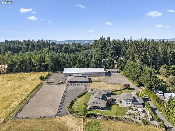5.35 Acres of Land with Home for Sale in Sherwood, Oregon