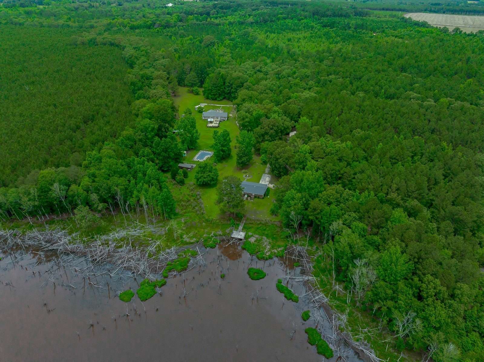 38 Acres of Land with Home for Sale in McBee, South Carolina