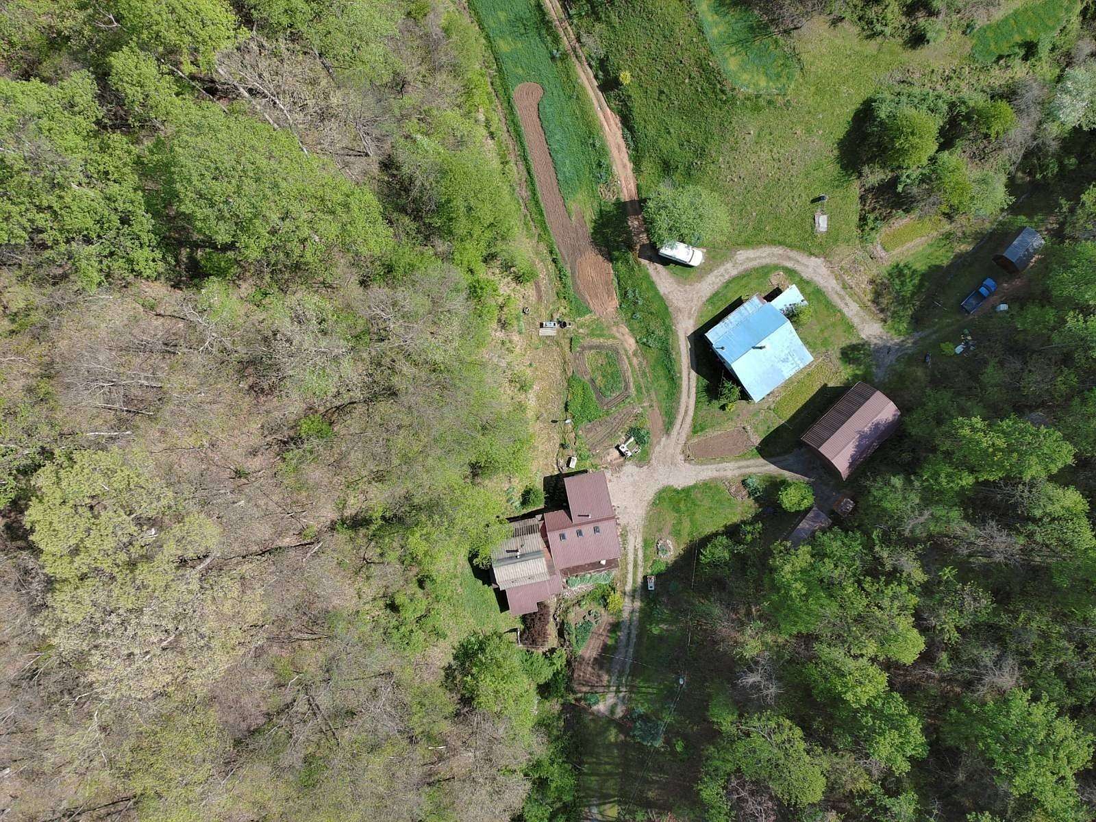 53 Acres of Land with Home for Sale in Arnoldsburg, West Virginia