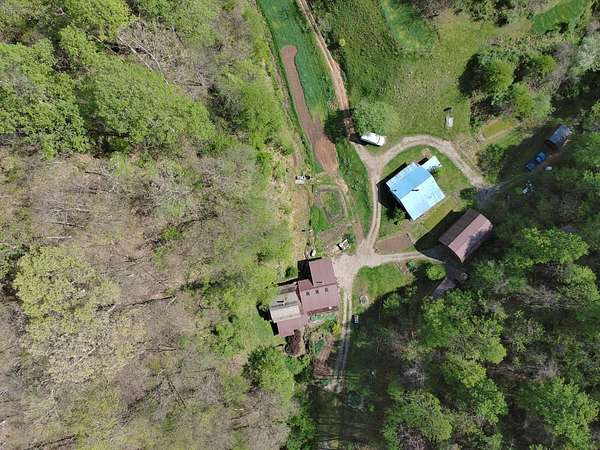 53 Acres of Land with Home for Sale in Arnoldsburg, West Virginia