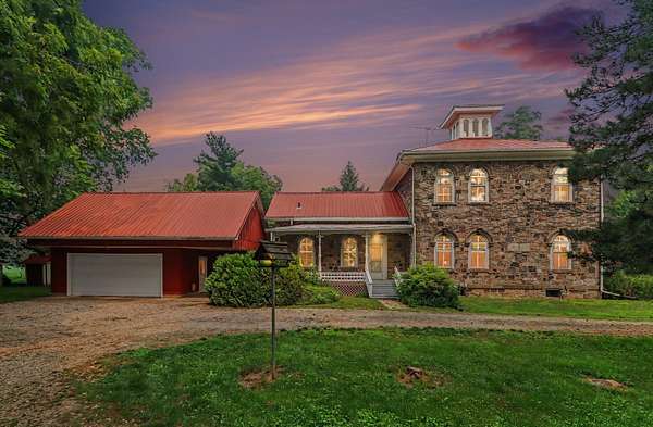 1.64 Acres of Land with Home for Sale in Colon, Michigan