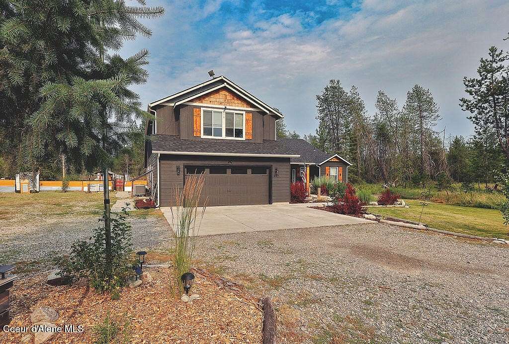 5 Acres of Land with Home for Sale in Spirit Lake, Idaho