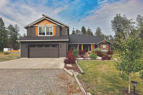 5 Acres of Land with Home for Sale in Spirit Lake, Idaho