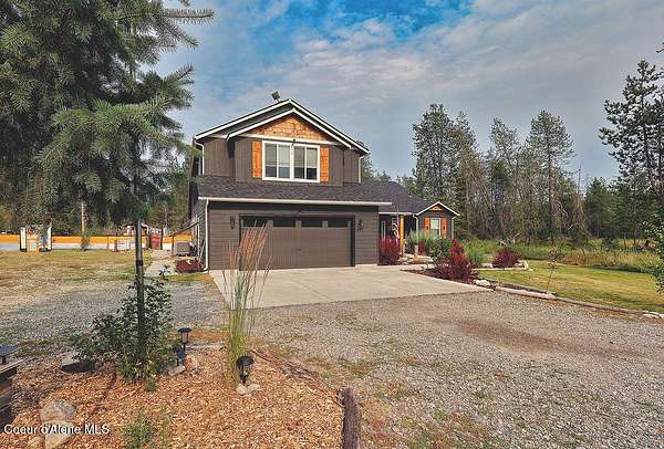 5 Acres of Land with Home for Sale in Spirit Lake, Idaho