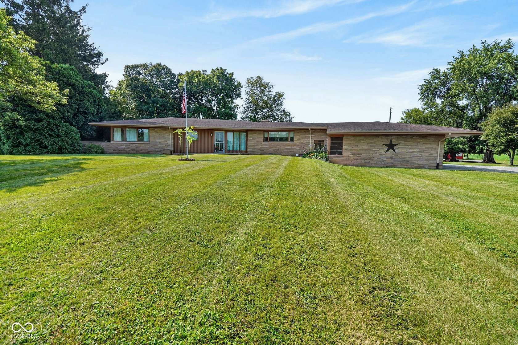 10.6 Acres of Land with Home for Sale in Pendleton, Indiana