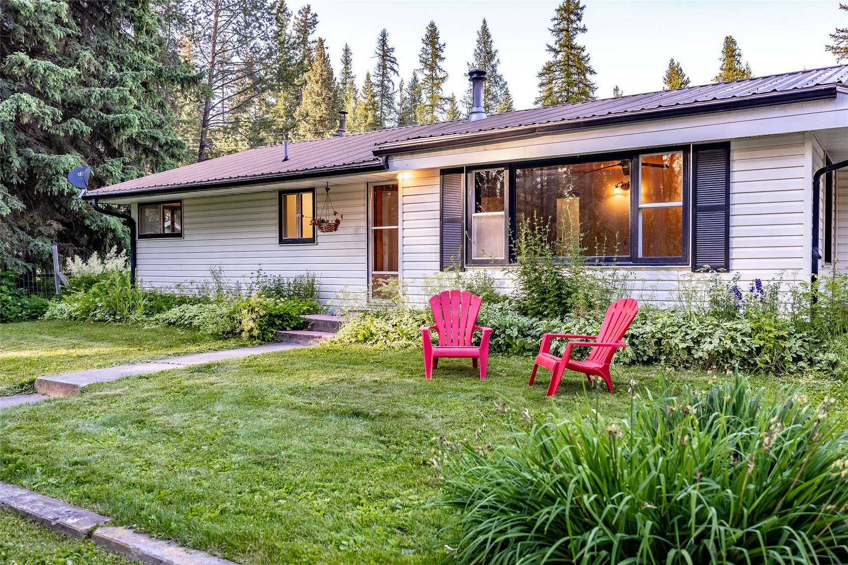 5 Acres of Land with Home for Sale in Whitefish, Montana