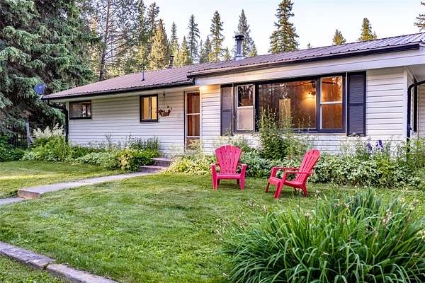 5 Acres of Land with Home for Sale in Whitefish, Montana
