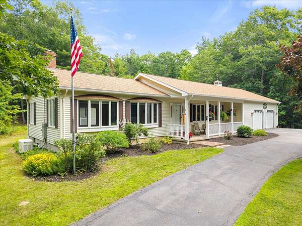 30.7 Acres of Recreational Land with Home for Sale in Carmel, Maine