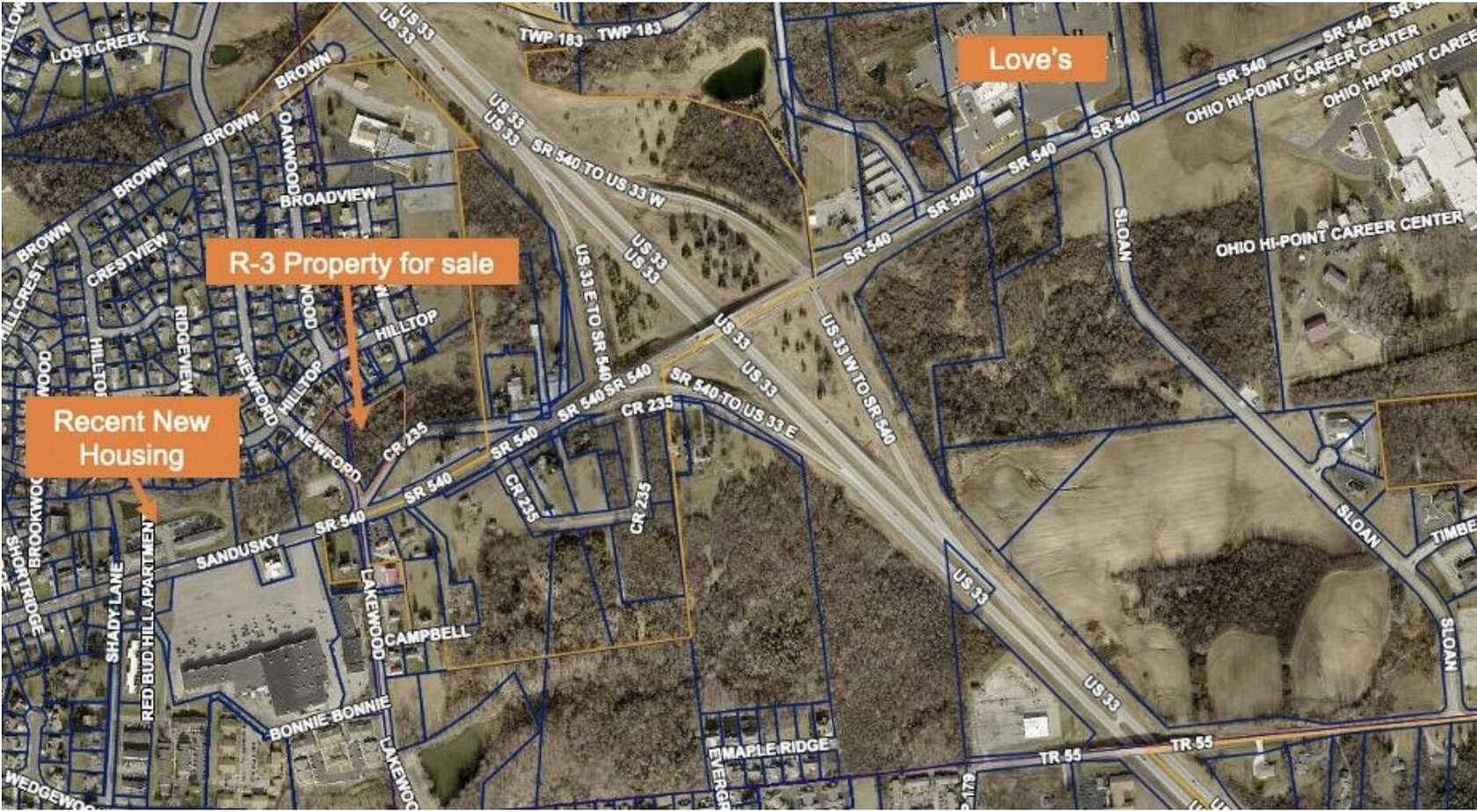 Residential Land for Sale in Bellefontaine, Ohio