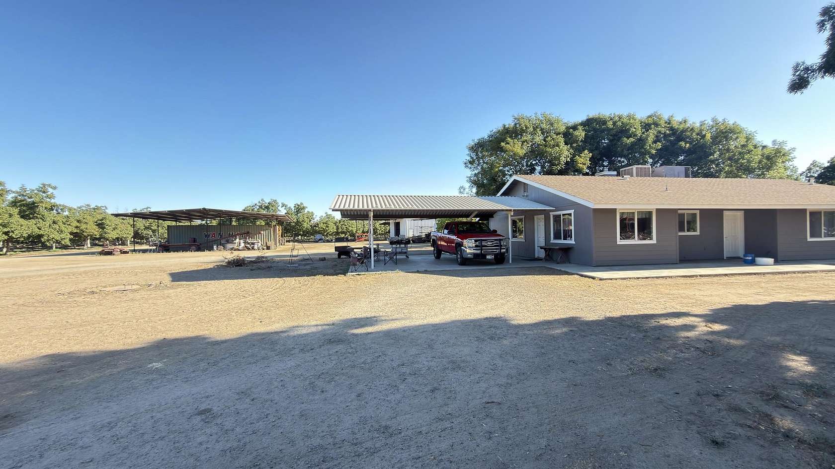 2.65 Acres of Land with Home for Sale in Tulare, California