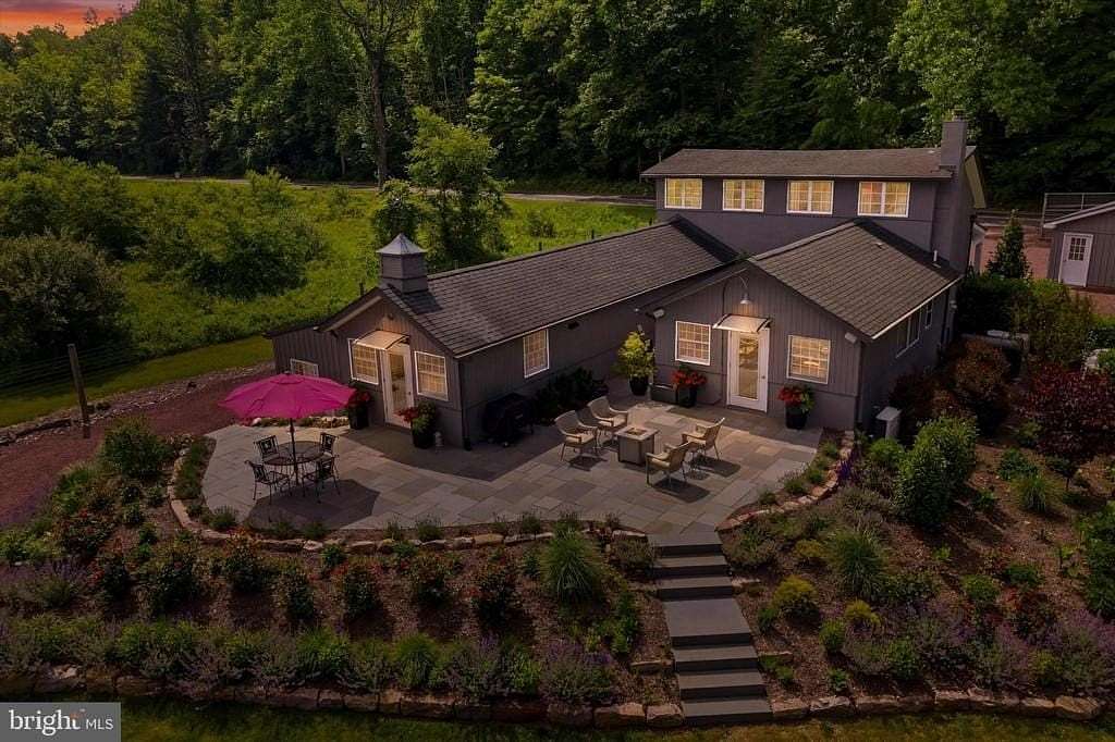 2.38 Acres of Land with Home for Sale in Upper Black Eddy, Pennsylvania
