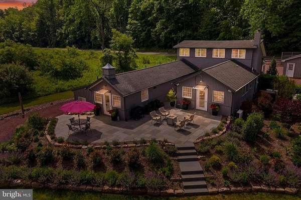 2.38 Acres of Land with Home for Sale in Upper Black Eddy, Pennsylvania