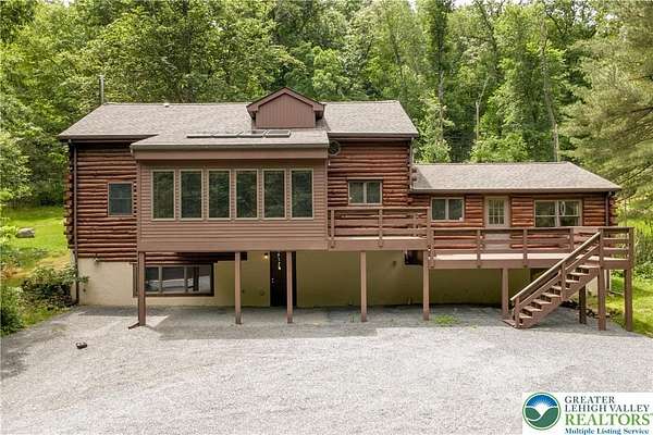 10 Acres of Land with Home for Sale in Riegelsville, Pennsylvania