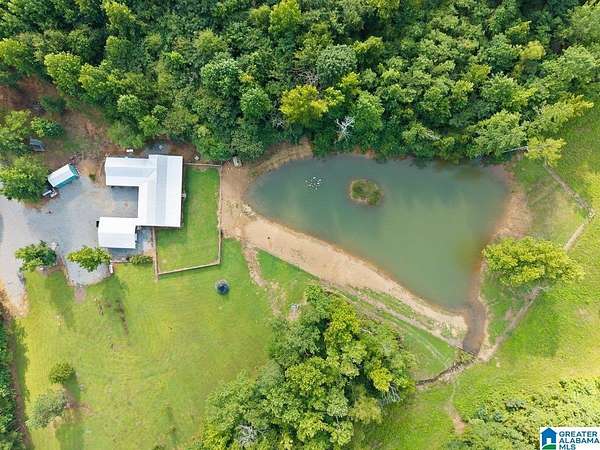 20 Acres of Recreational Land with Home for Sale in Blountsville, Alabama