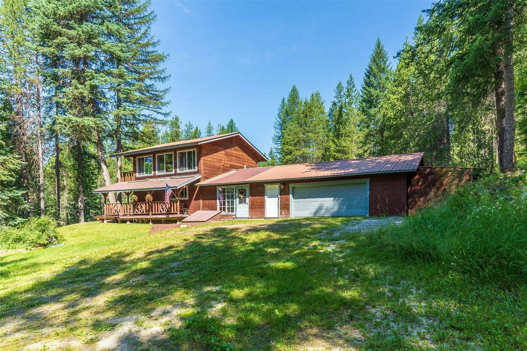 5 Acres of Land with Home for Sale in Olney, Montana