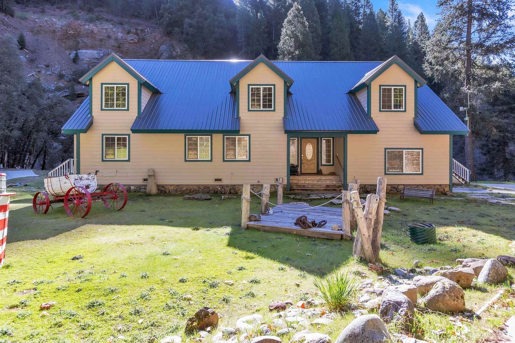 25 Acres of Recreational Land with Home for Sale in Downieville, California