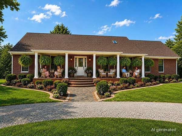 3 Acres of Land with Home for Sale in Farmville, Virginia