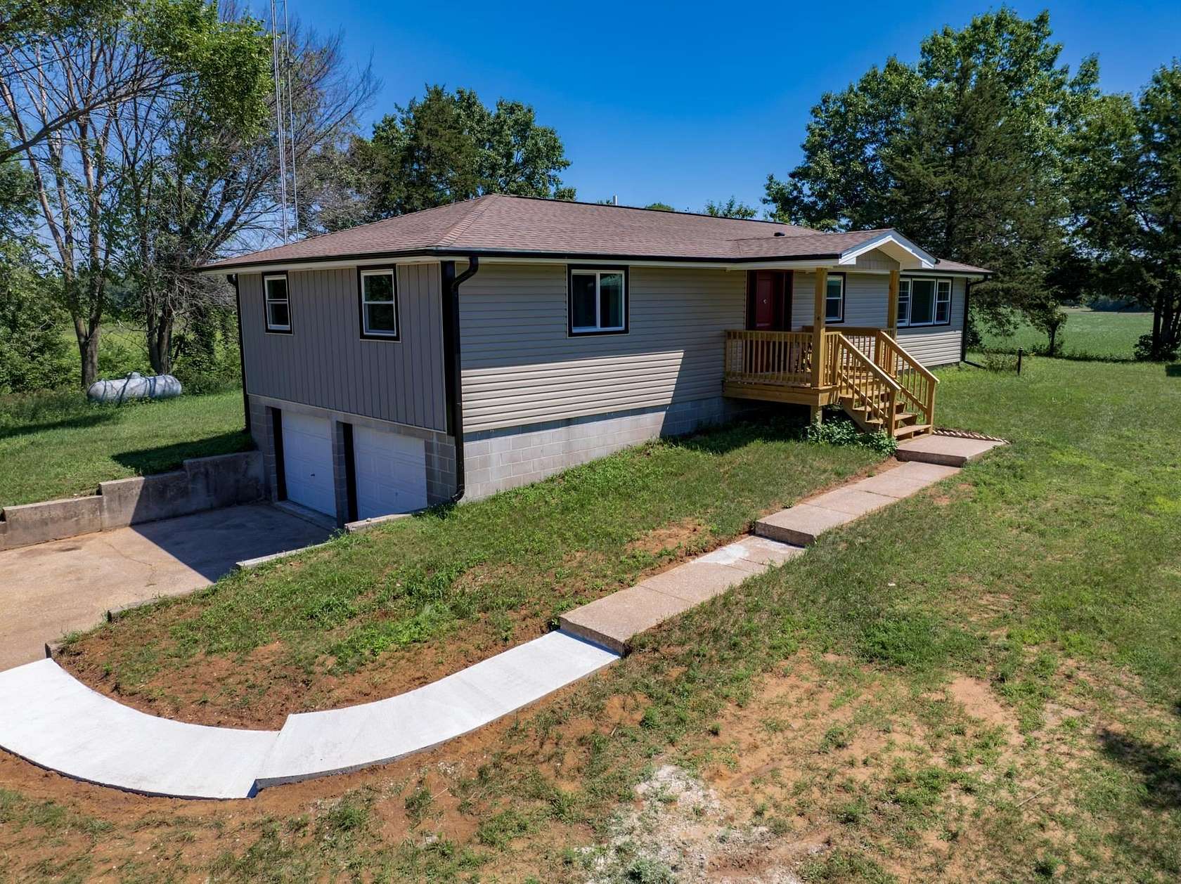5.4 Acres of Land with Home for Sale in Arkdale, Wisconsin