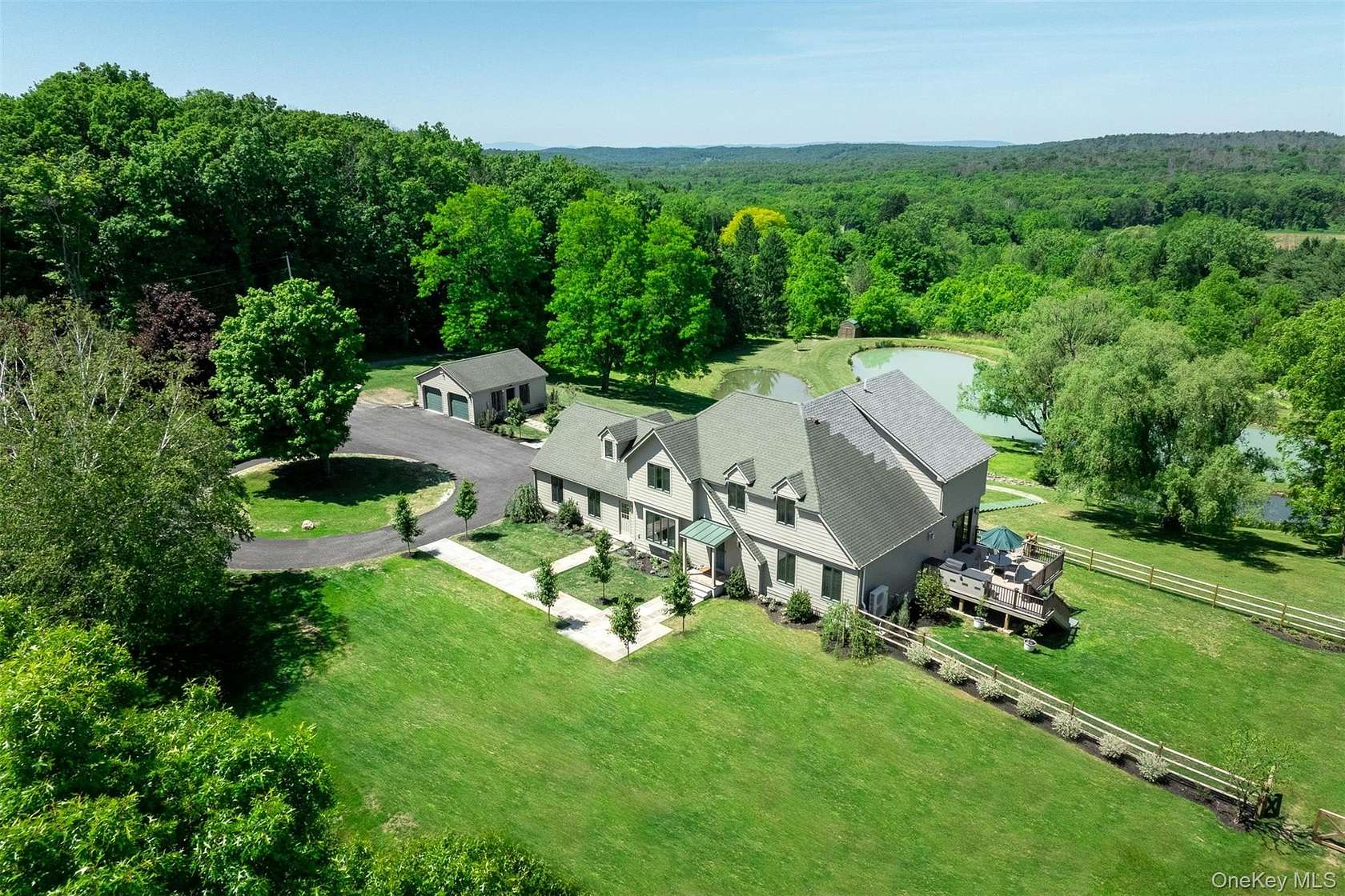 5.85 Acres of Land with Home for Sale in Millbrook, New York