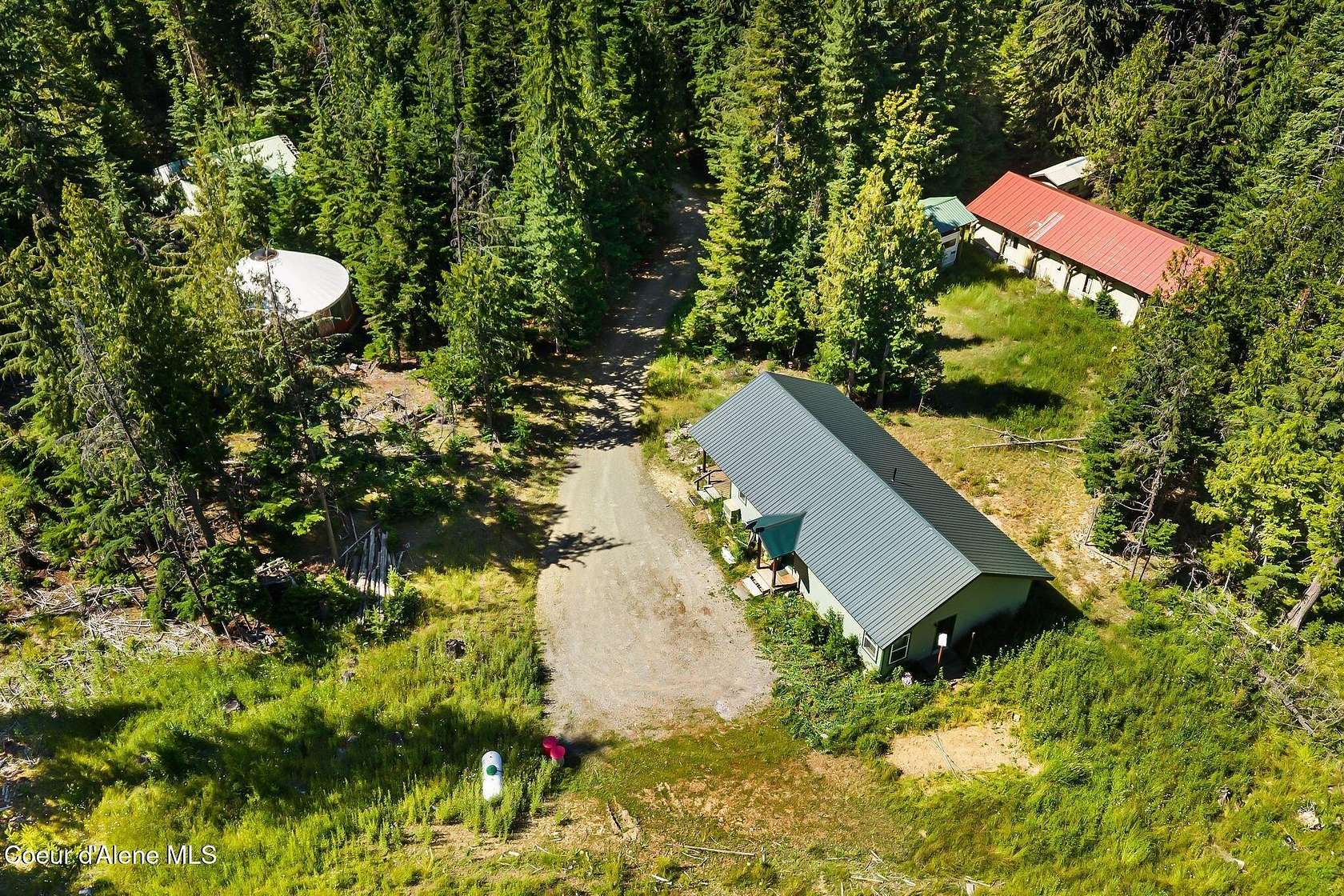 7.3 Acres of Land with Home for Sale in Sandpoint, Idaho