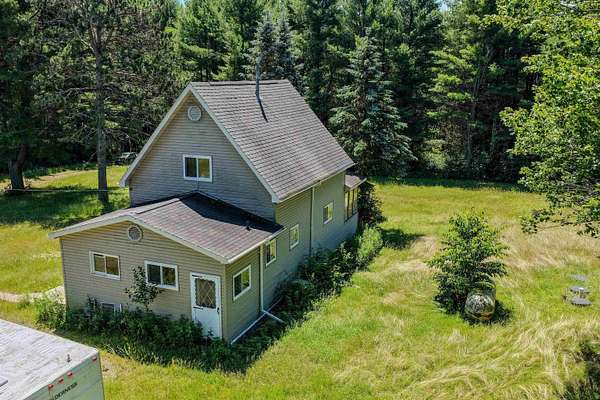 39.5 Acres of Agricultural Land with Home for Sale in Tomahawk, Wisconsin