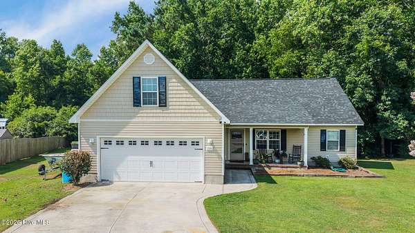 3 Acres of Land with Home for Sale in Jacksonville, North Carolina