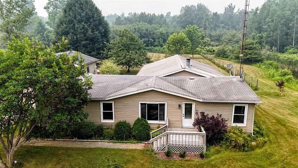 10 Acres of Land with Home for Sale in Gladwin, Michigan