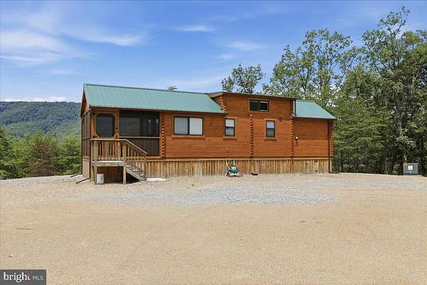 24.3 Acres of Recreational Land with Home for Sale in Romney, West Virginia