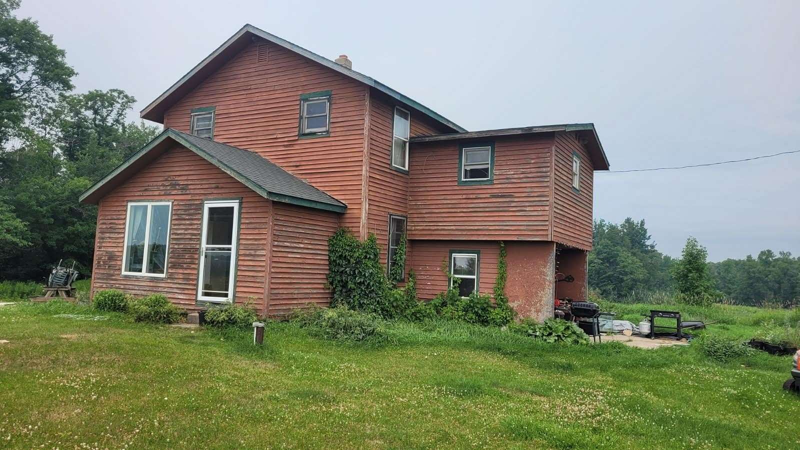 48 Acres of Recreational Land with Home for Sale in Pine River, Minnesota