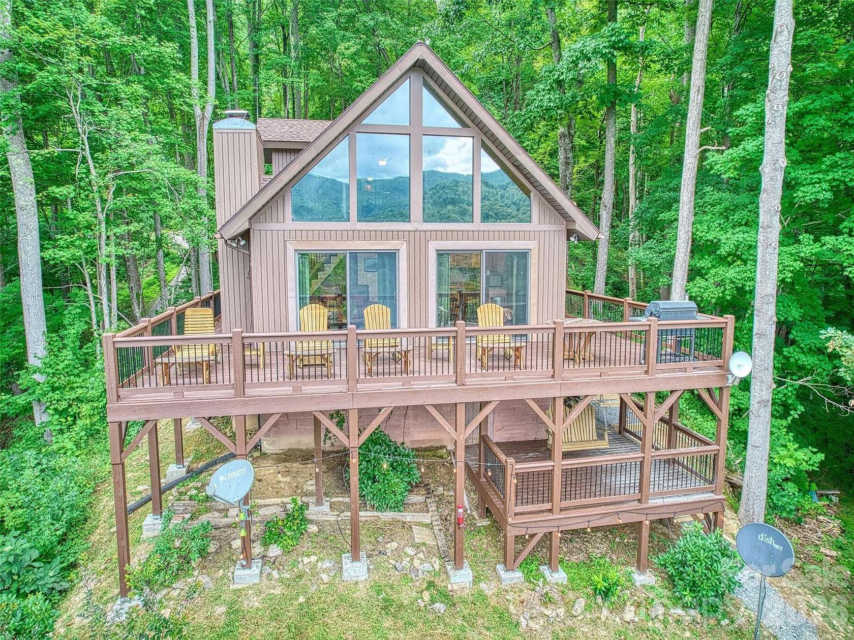 13 Acres of Land with Home for Sale in Clyde, North Carolina