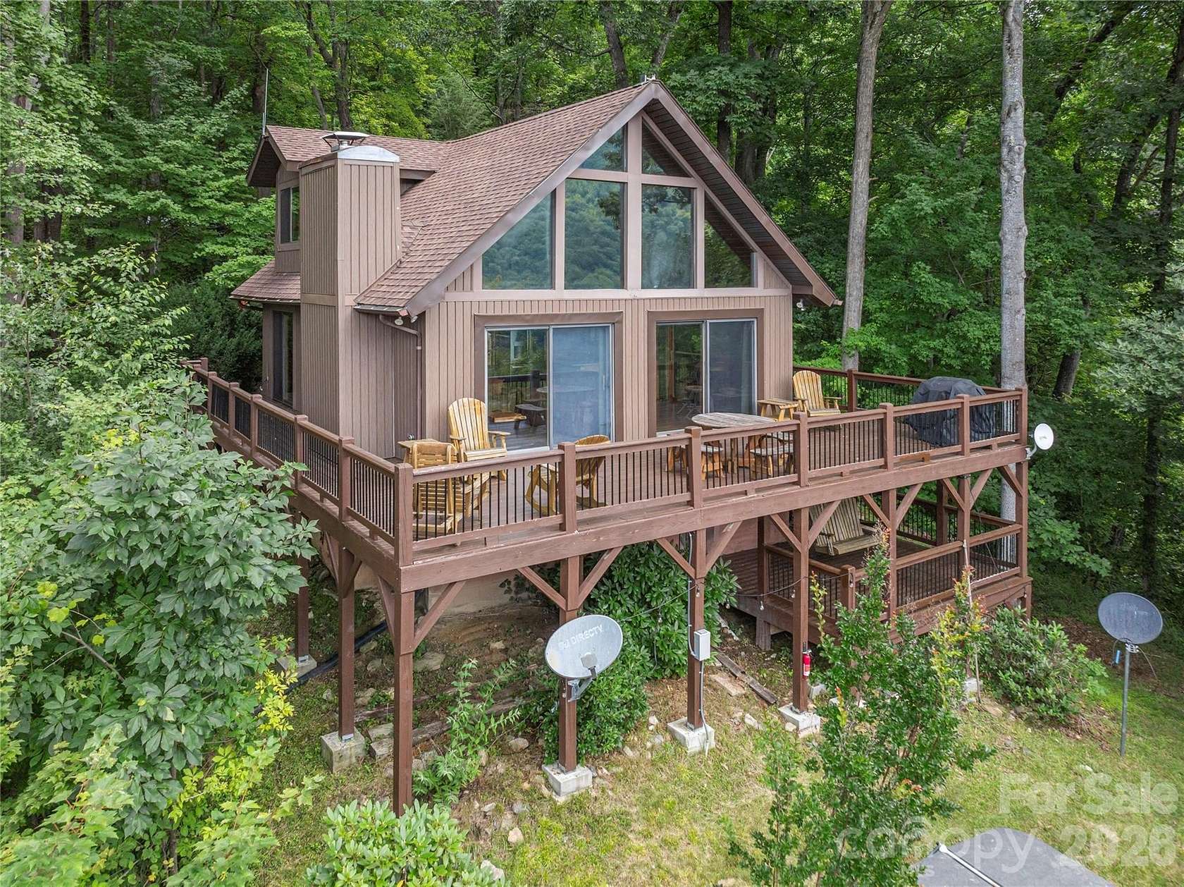 13 Acres of Land with Home for Sale in Clyde, North Carolina