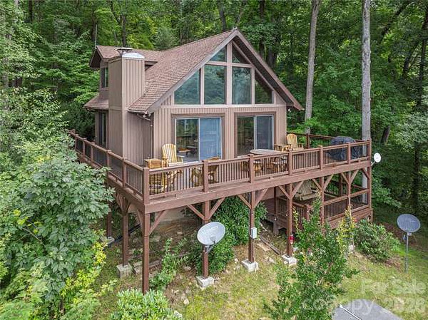 13 Acres of Land with Home for Sale in Clyde, North Carolina