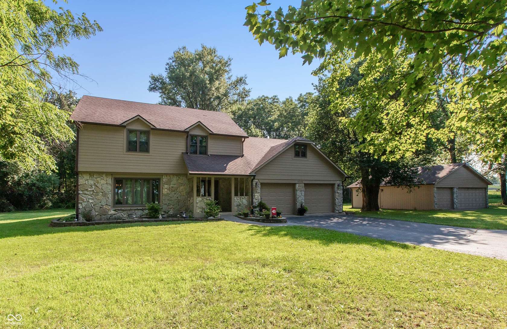 5.25 Acres of Land with Home for Sale in Mooresville, Indiana