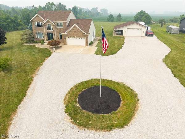 3 Acres of Land with Home for Sale in Wellington, Ohio