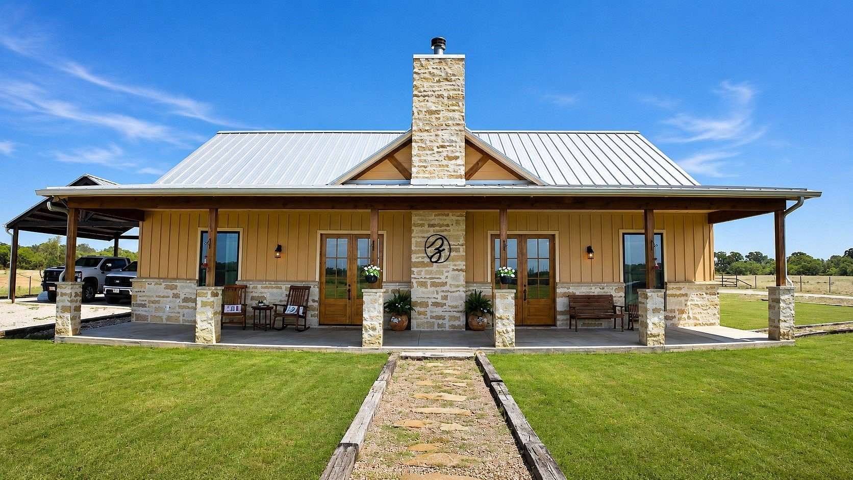 27.4 Acres of Agricultural Land with Home for Sale in Bangs, Texas