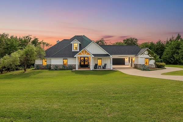 2 Acres of Land with Home for Sale in Cross Roads, Texas