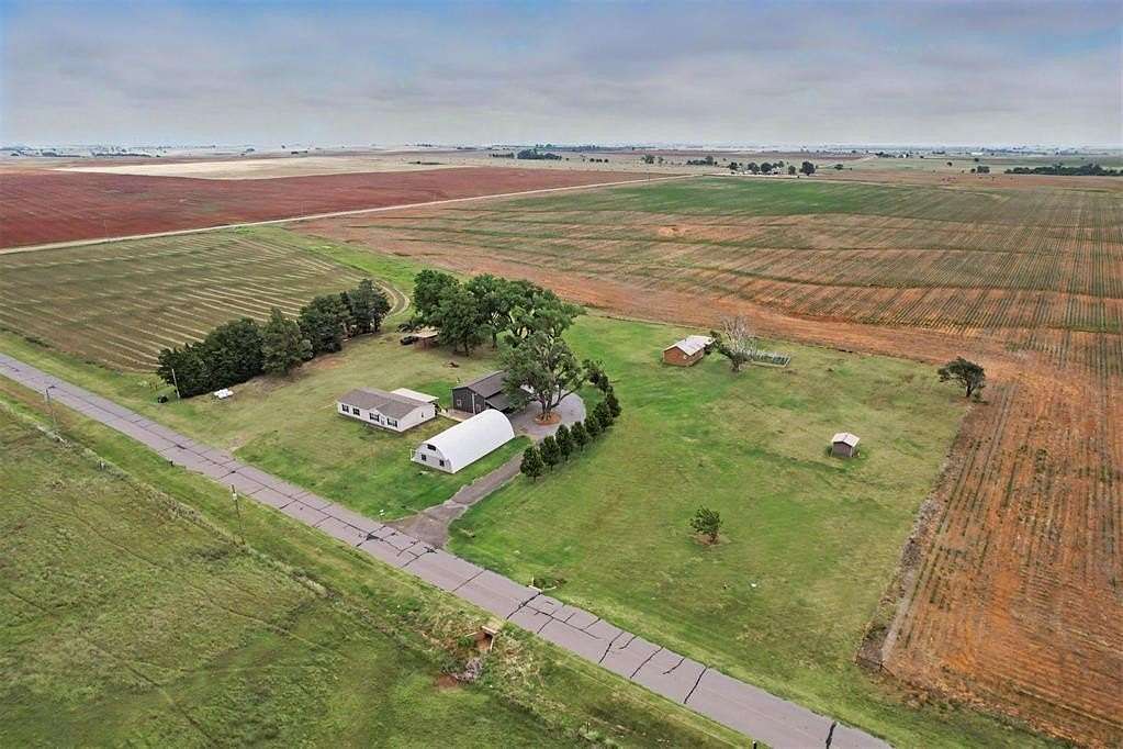 5 Acres of Land with Home for Sale in Elk City, Oklahoma