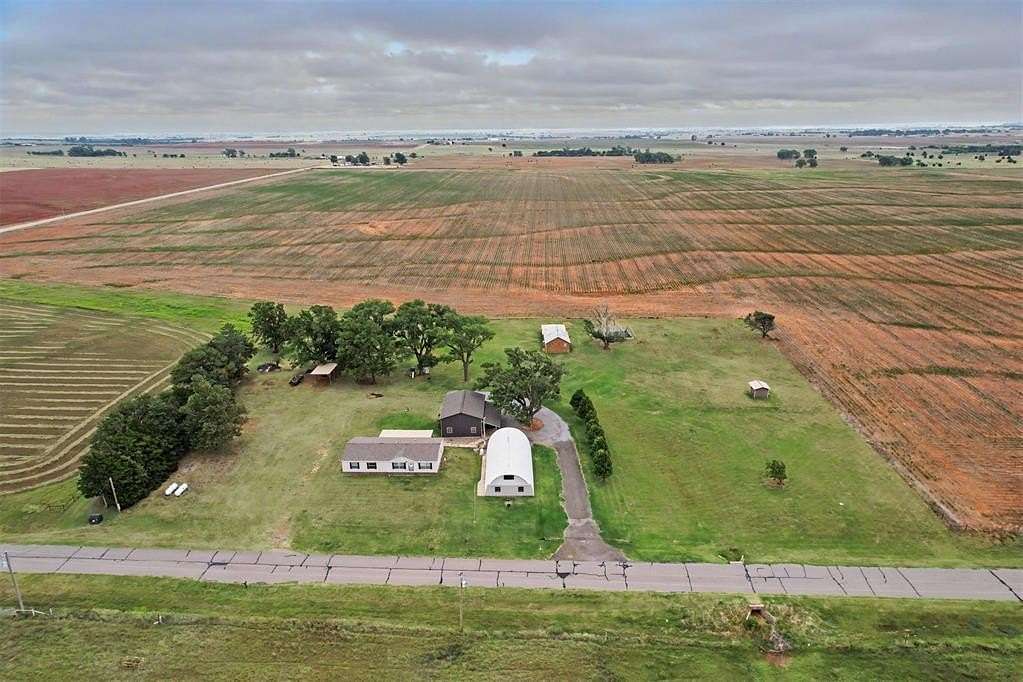 5 Acres of Land with Home for Sale in Elk City, Oklahoma