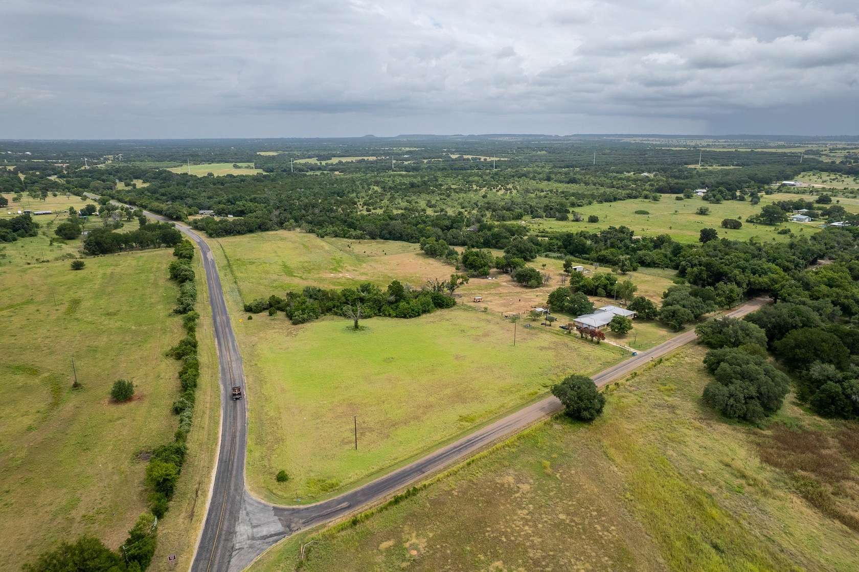 21.3 Acres of Land with Home for Sale in Hico, Texas