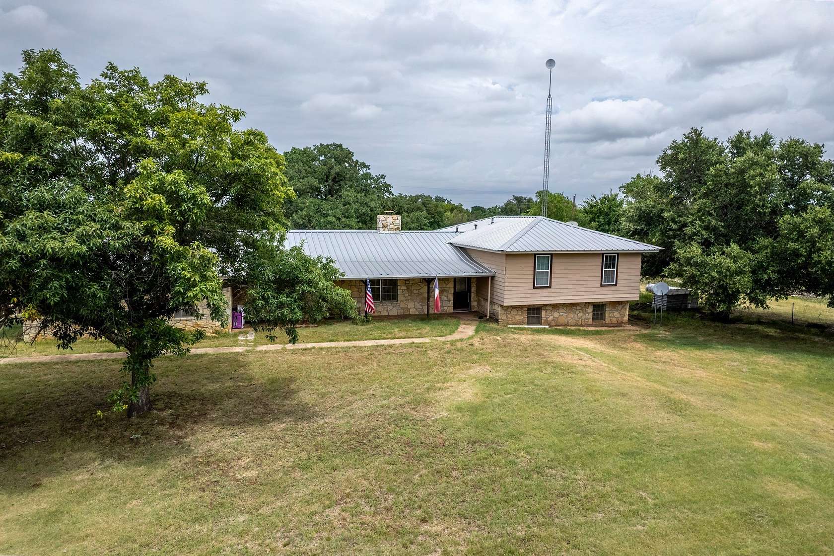 21.3 Acres of Land with Home for Sale in Hico, Texas